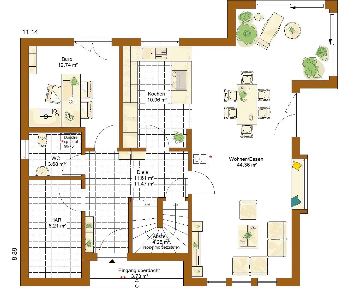 Grundriss EG Grundriss EG